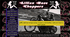 Desktop Screenshot of lillianrosechoppers.com